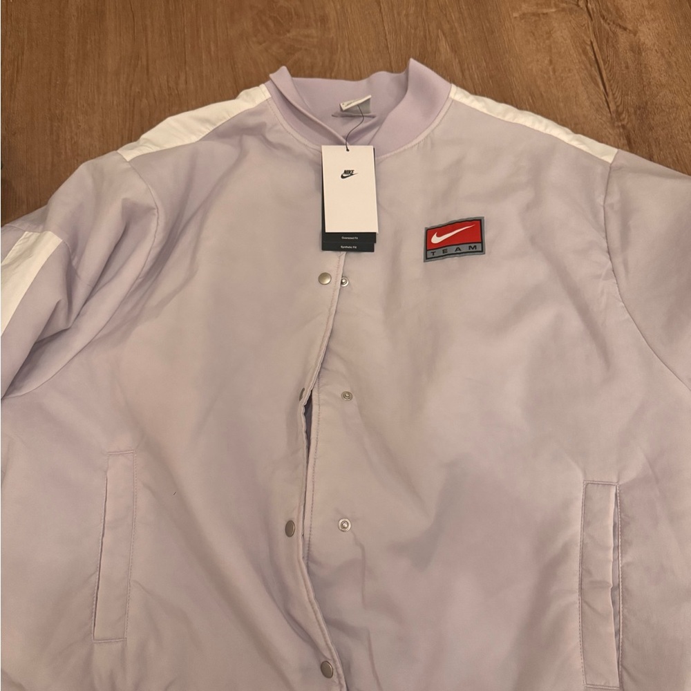 Nike Men's Lavender Bomber Jacket